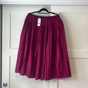 Adidas Pleated Skirt XL Power Berry